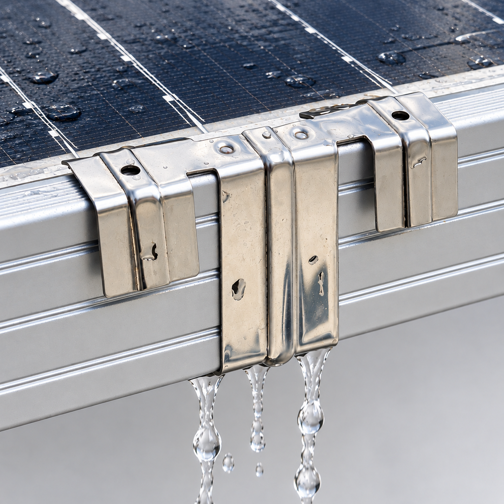 SS 304 Solar water drain clip